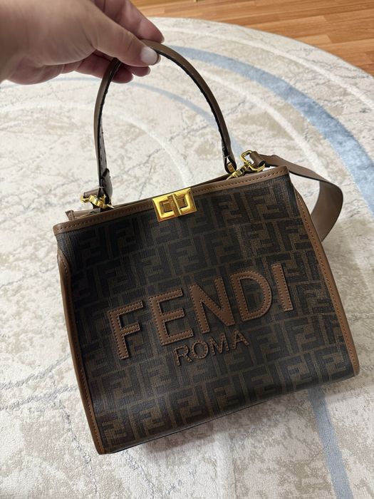 Fendi сумка, натуральная кожа