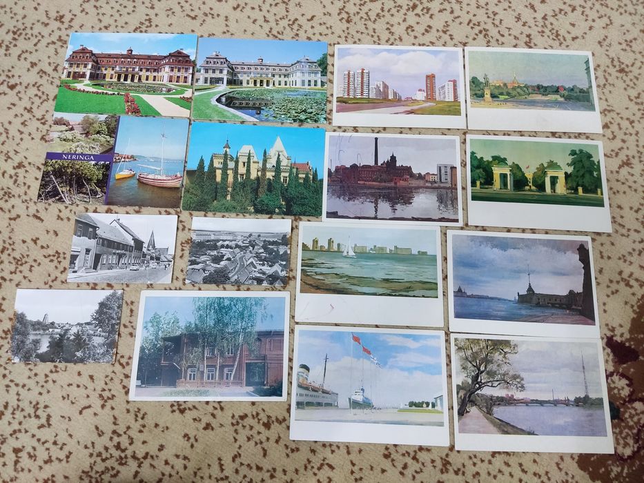 Открытки,разные б/у