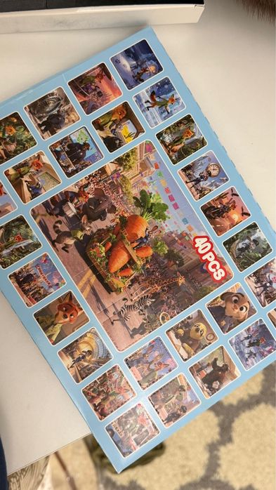 адвент календарь зверополис