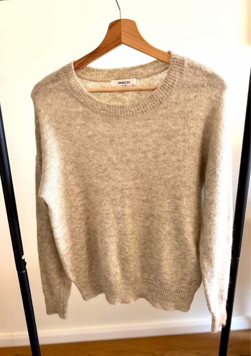MSCH Фин пуловер с вълна и алпака