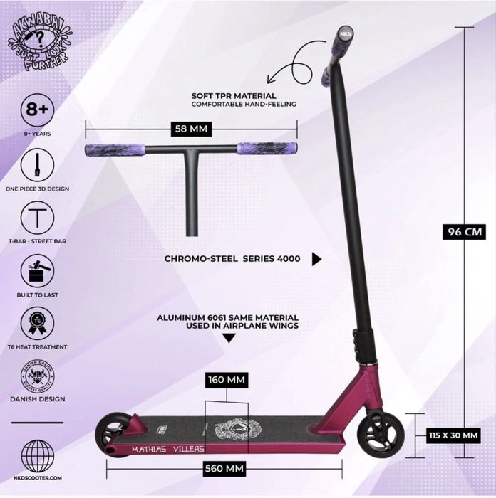 Trotineta NKD MV PRO SIGNATURE LIMITED EDITON noua sigilata !