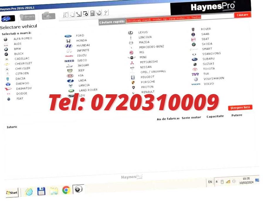 Program Scheme Electrice Si Mecanica Reparatie Auto Vivid Haynes Pro