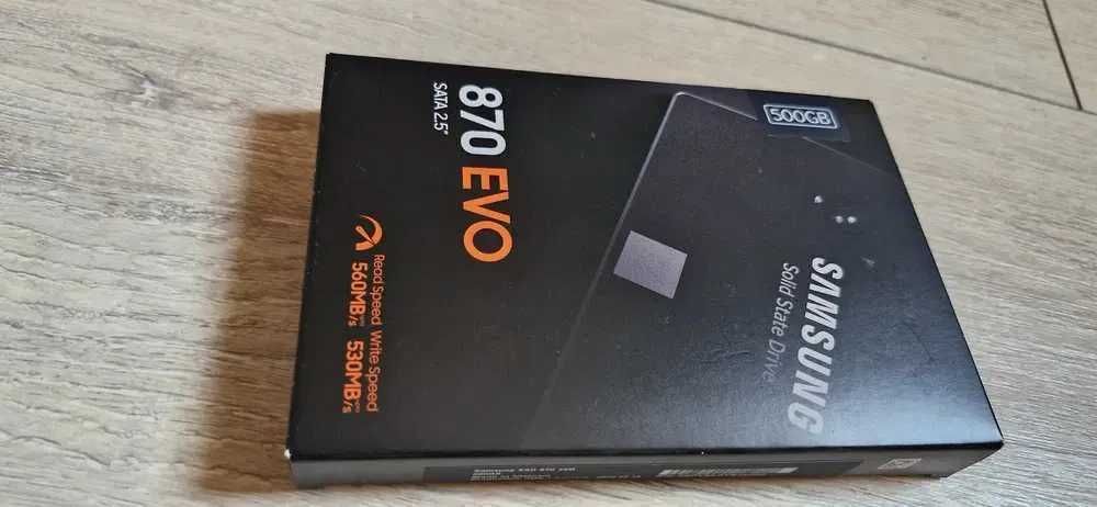 870 EVO 500GB SSD – НОВ, неразпечатан