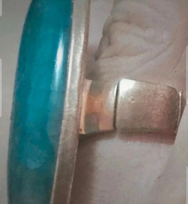 Inel damă nou superb cu piatra naturala agata verde