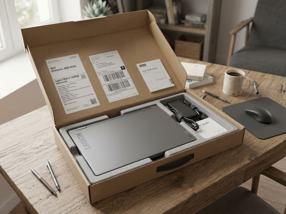 Vând Lenovo Legion Slim 5 14APH8 – 14.5" OLED 120Hz / Ryzen 7 / RTX 4060