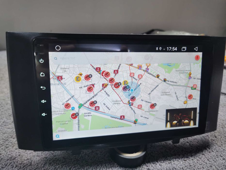 Navigatie Android Mercedes Smart For Two 2011-2015