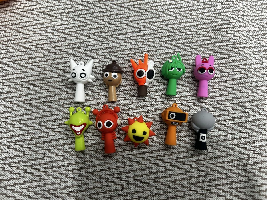 Игрушки спрунки 10шт новые