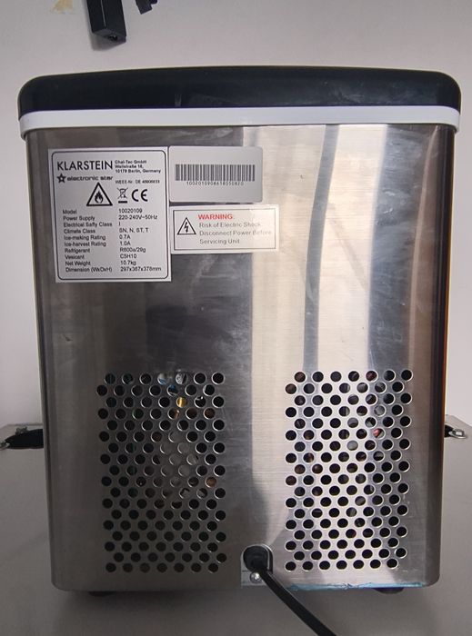 Mașină de făcut gheata cuburi Klarstein.