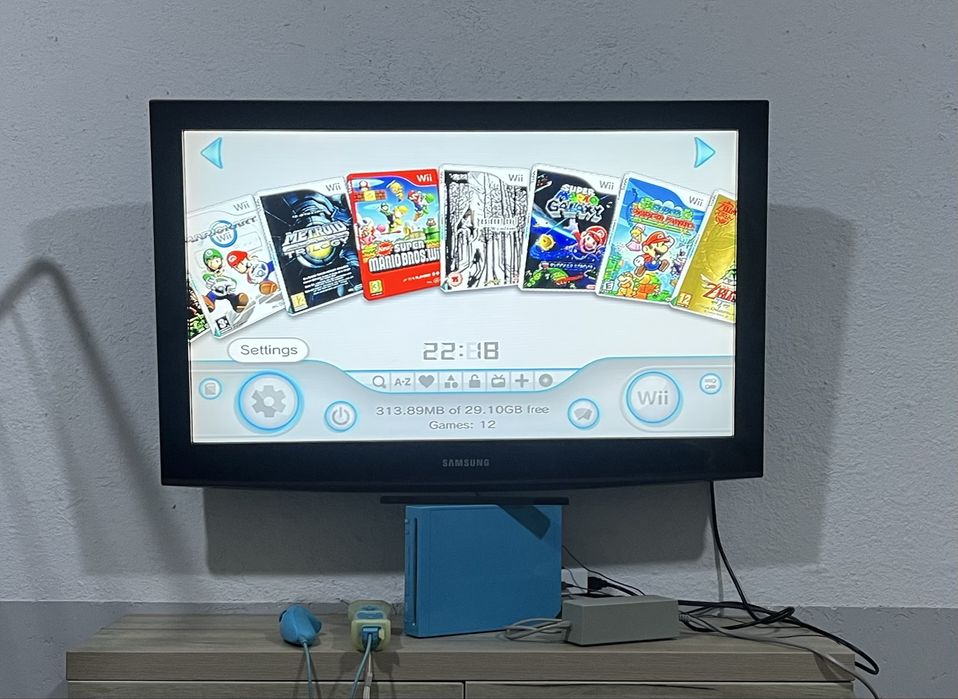 Nintendo Wii прошитая 32gb