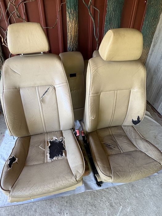 Interior Bmw E60+perdeluta spate Bej
