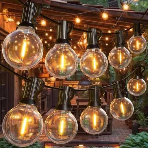 Lumini decorative de exterior pentru terase - gradini