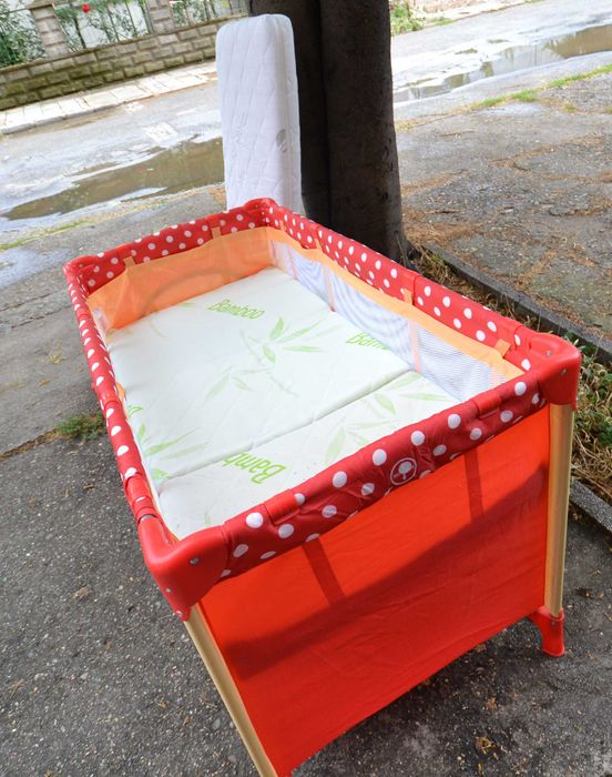 Детска кошара с 2 нива