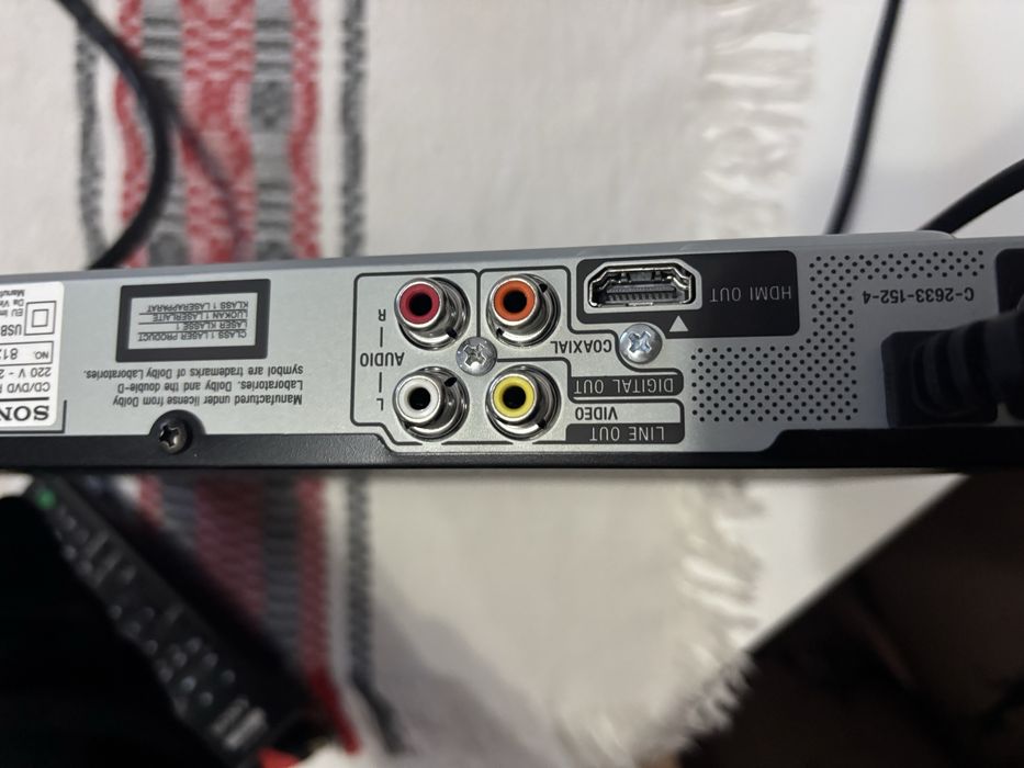 DVD Player Sony Negru