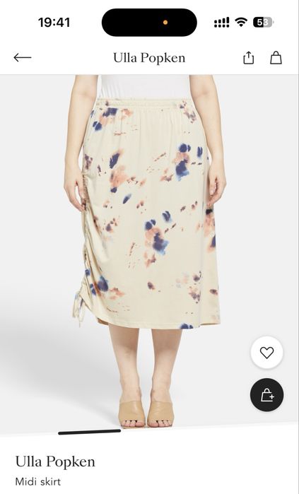 Юбка длина миди.