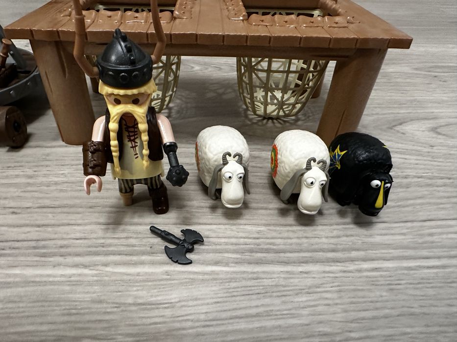 Set Playmobil 9461 – Viking cu catapultă – complet