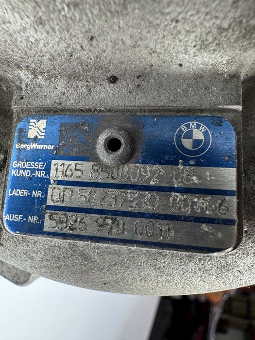 BMW 35d 313hp N57D30B twin turbo турбини турбо комплект F10 F11 F30 F31 F32 F33 F06 F12 F13 F01 F25