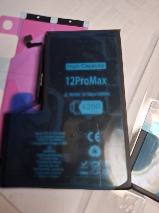 Батерия за iPhone от 12 до 15 про мах - Без изскачащи прозорци / 100% или 130%
