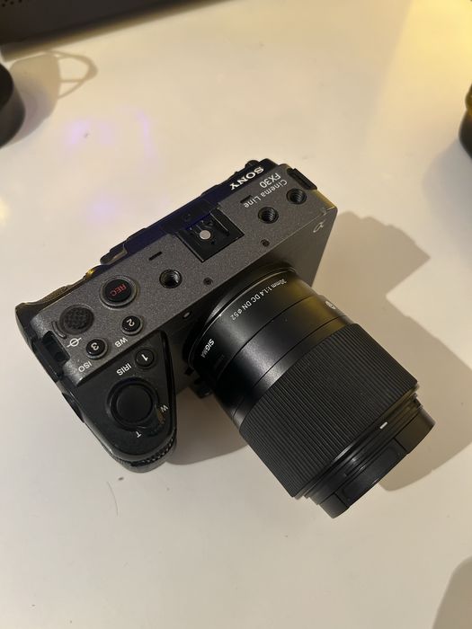 Sony fx30 +sigma30mm