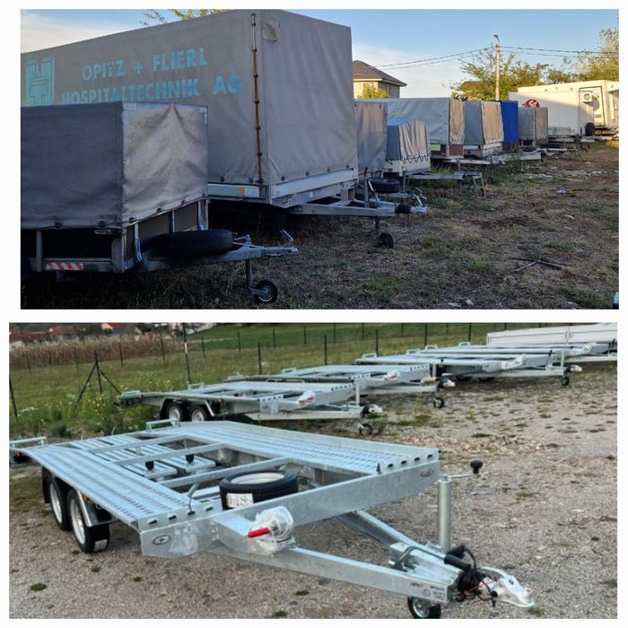 Inchiriez Remorci Auto,Moto si Platforme 750kg-3500kg