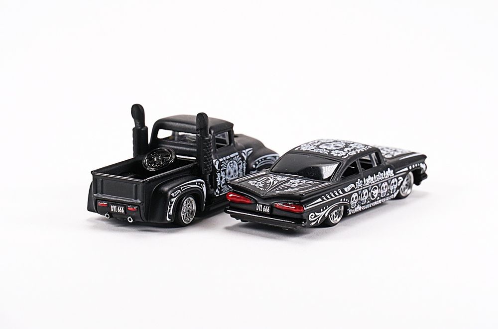 Сет Hot Wheels Custom модели DVL 666