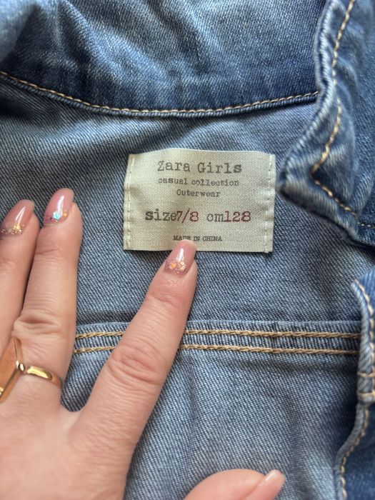 Дънково яке за момиче