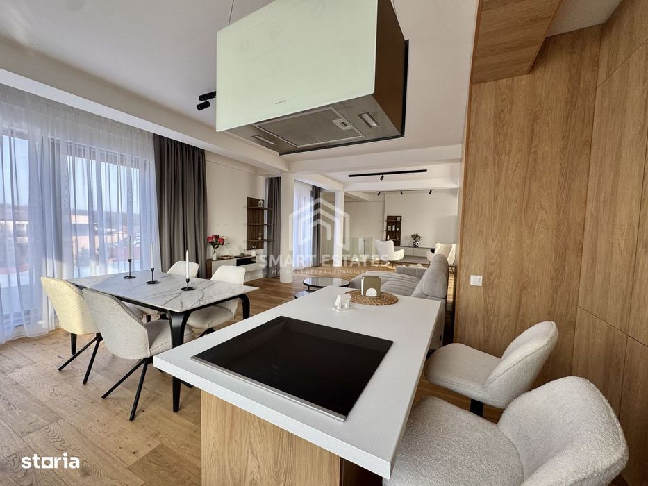 Penthouse - Duplex 4 camere de inchiriat II 217 mp II 2 locuri parcare