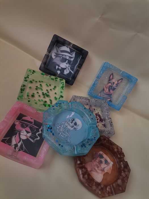 Пепелници от епоксидна смола