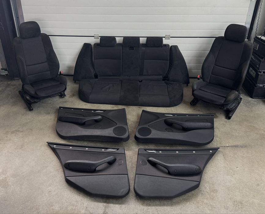 Рекаро салон алкантара и плат за bmw Е46 комби