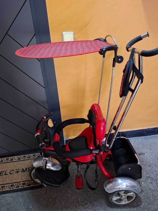 Триколка 3 в 1  със сенник, багажник.