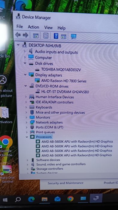 Calculator unitate gaming AMD A8 5600k quad core  8 gb ram  Ati Radeon HD 7850 2 gb ddr5 256 biti
