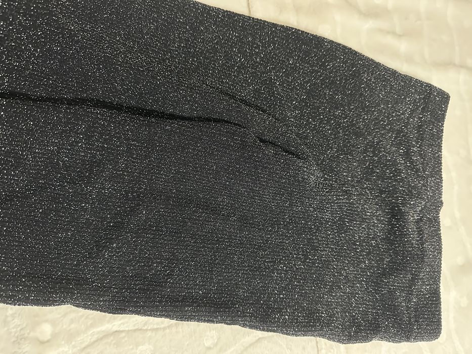 Вечерен клин с брокат