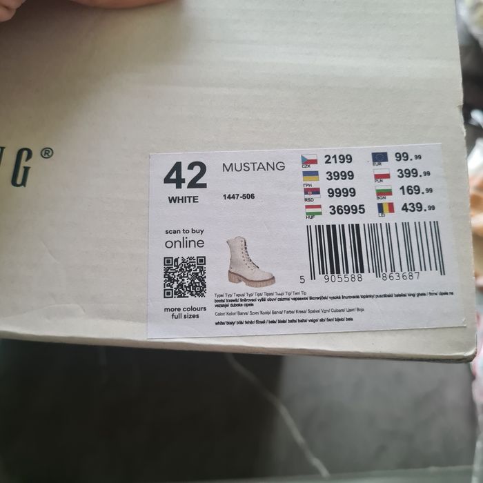 Bocanci damă Mustang 42