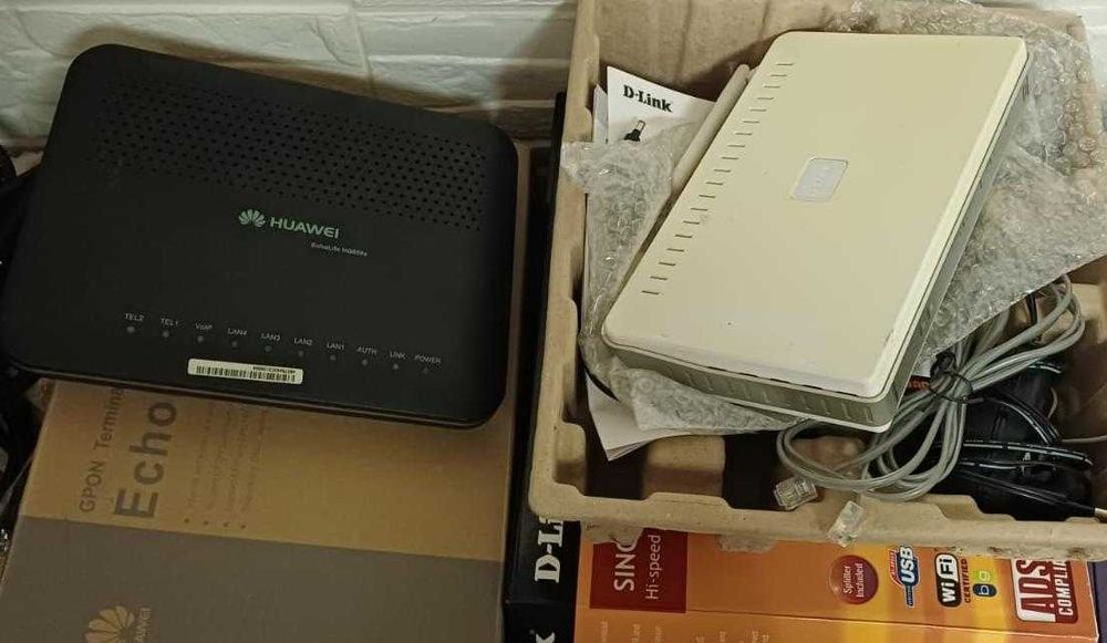 Модемы, маршрутизаторы, адаптеры