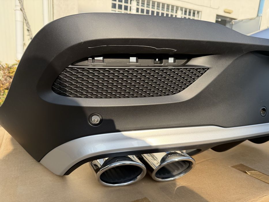 Дифузьор с накрайници АМГ GLE Coupe 167 GLE 53 AMG GLE63 задна броня