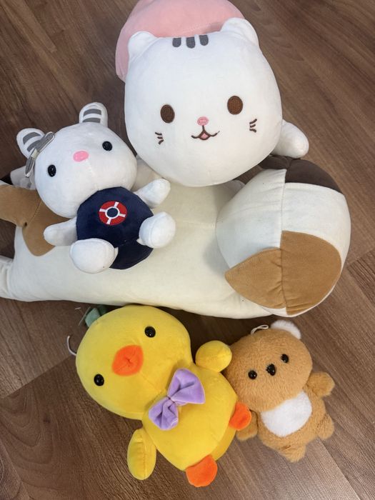 Отдам даром мягкие игрушки