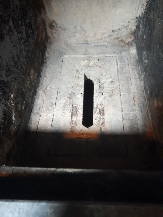 Centrala Arca pe lemne stare foarte buna