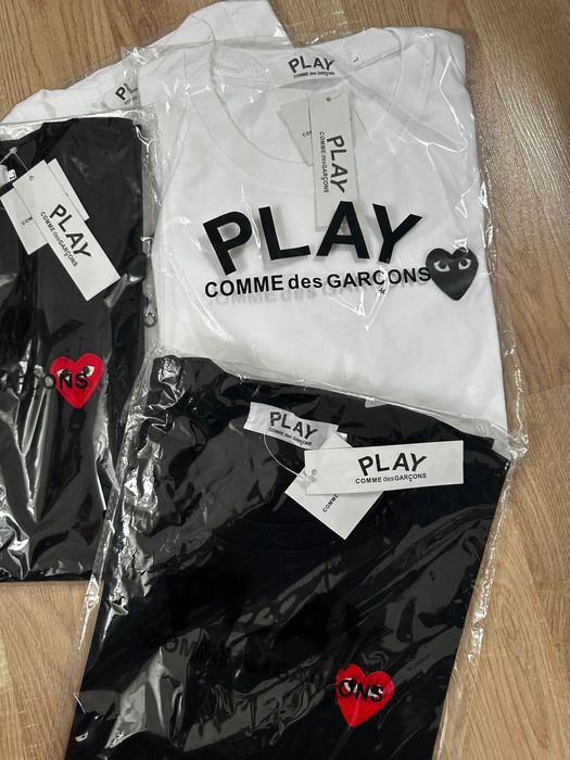 Tricou Comme des Garcons Play CDG M/L