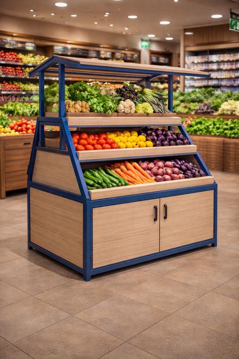 овощной стеллаж стеллаж для овощей Стеллаж для магазин stellaj