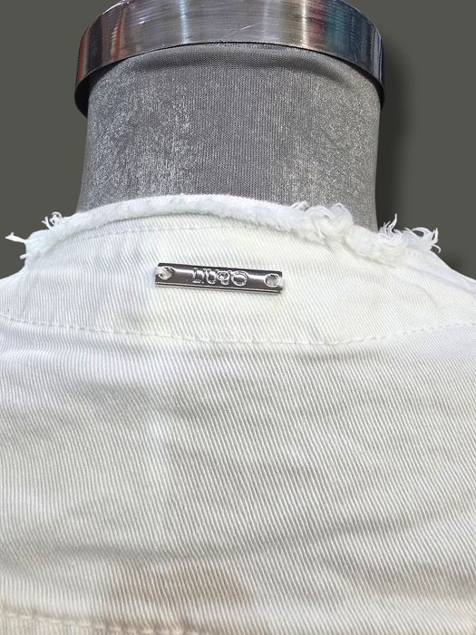 Дамско яке LIU JO – бяло, стилно, с камъни, оригинал