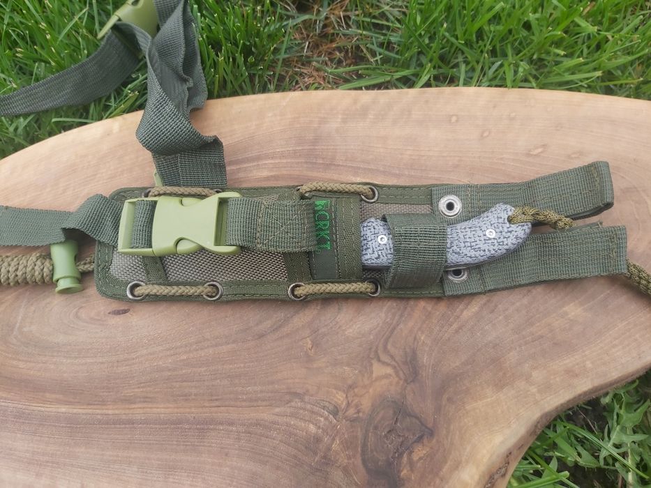 Тактически ловен нож Columbia,фултанг,кания CRKT за колан и бедро