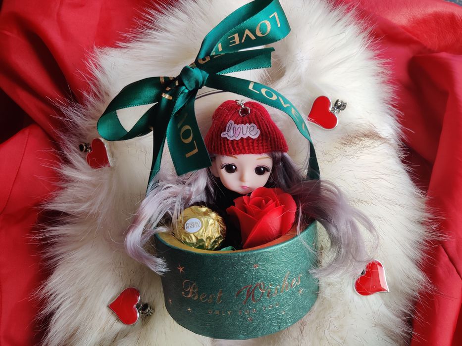 Подаръчни сетове със сапунена роза