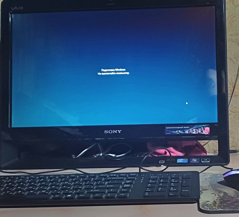 Компьютер, моноблок Sony VAIO мультисенсорный