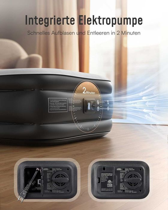 Saltea(Pat) gomflabil 1 pers(190x99x46cm) Airefina, REDUS de la 600Ron