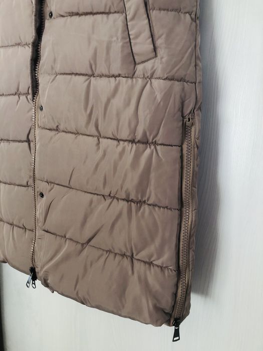 Дълъг бежов елек MONTE CERVINO