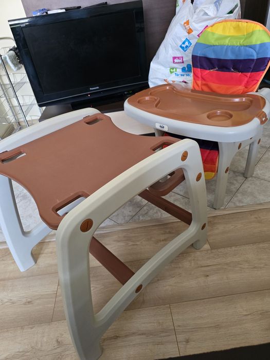 Детско столче за хранене и игра 2 в 1 - Juju Eat&Play 2 in 1