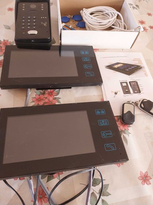 Video interfon cu 2 posturi