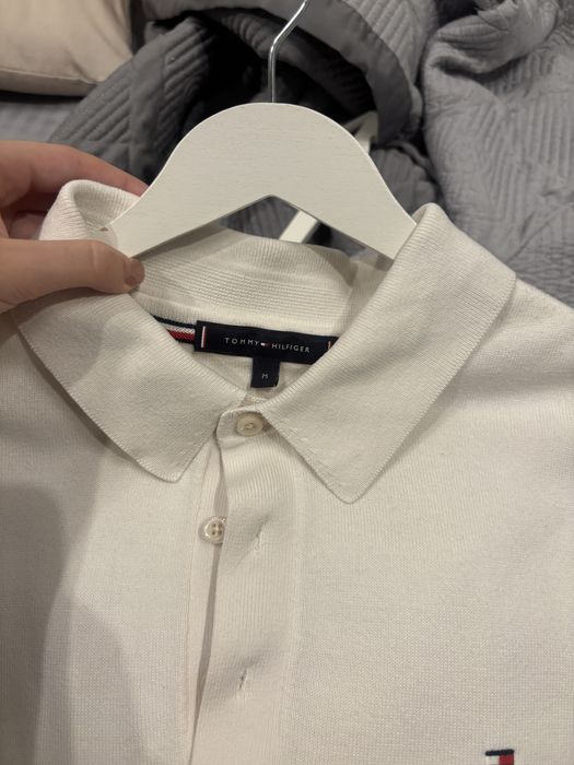 Tommy Hilfiger Polo белое, размер M