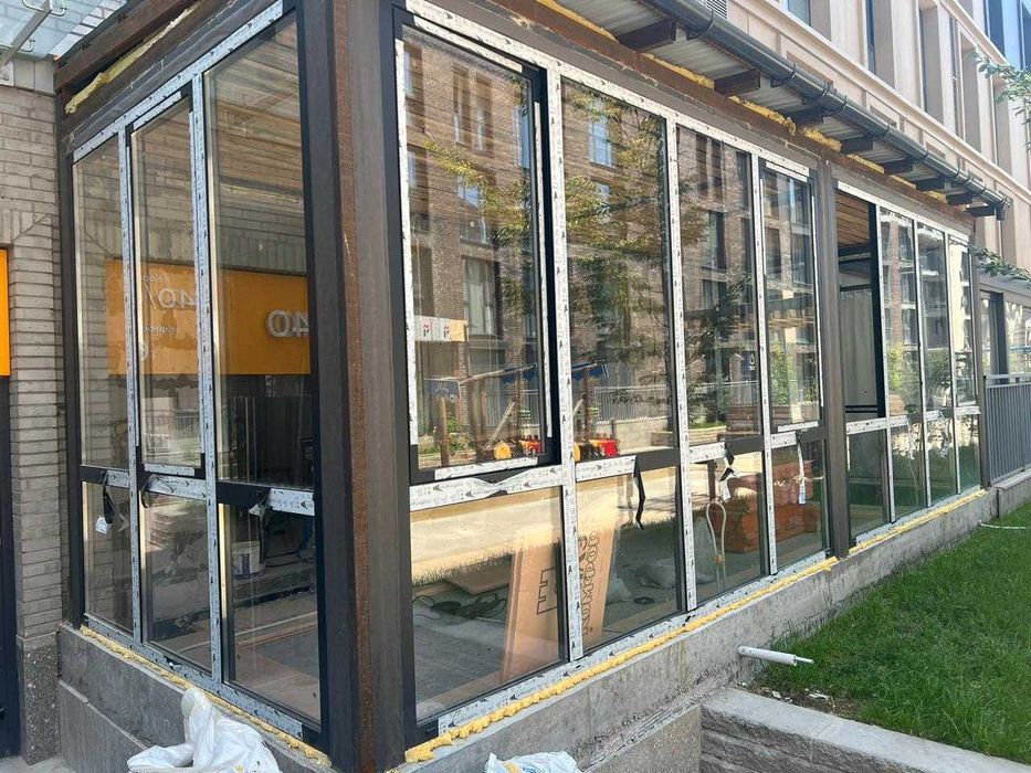 Алюминиевые окна! Установка, срочно.