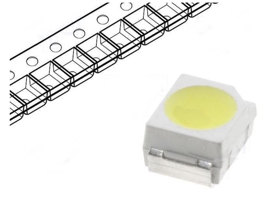 Led smd 3528 alb rece roșu verde albastru bleu ice UV