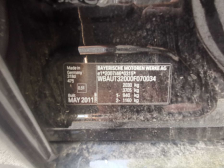 На части БМВ Е91 318d 143 // BMW Е91 318д 143